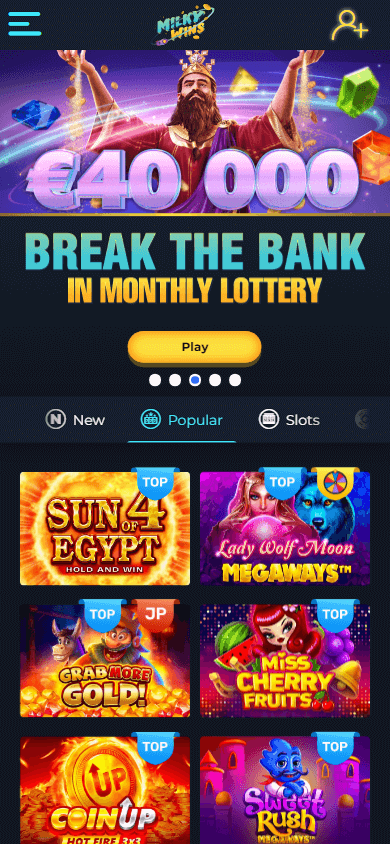 Experience Thrills and Wins at Online Casino Milky Wins Experience Thrills and Wins at Online Casino Milky Wins