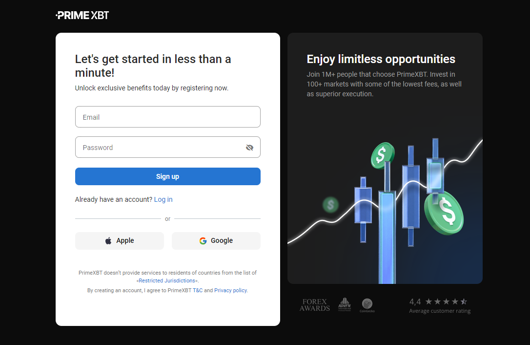 Inwestuj z pewnością dzięki PrimeXBT Trading Platform Inwestuj z pewnością dzięki PrimeXBT Trading Platform